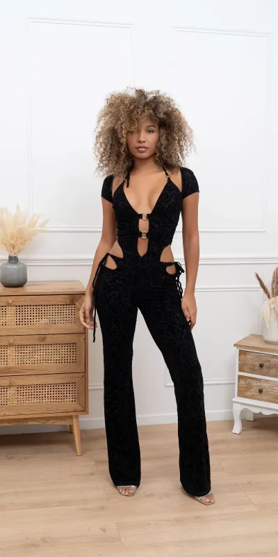 Combinaison Sexy Ouverte sur les Côtés Alina