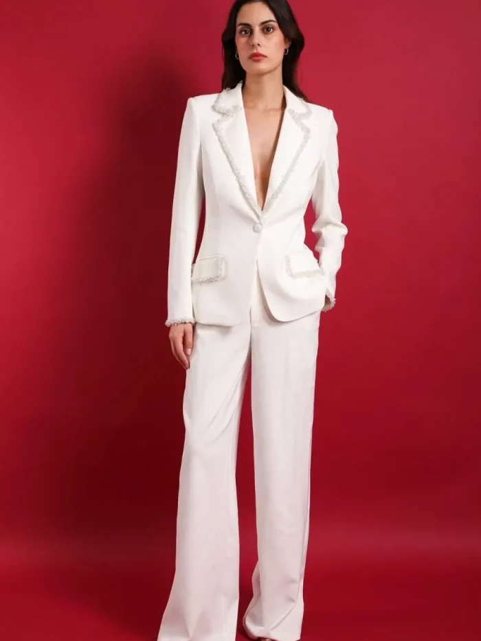 Esemble Blazer Coupe Droite Elisabetta