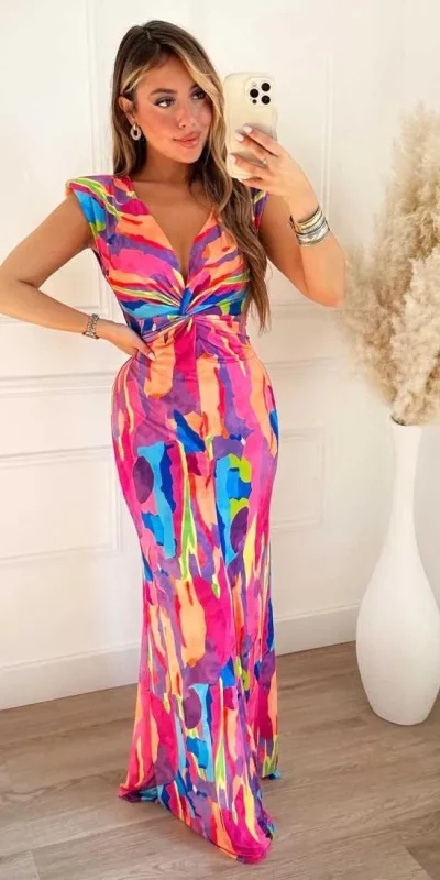 Robe Longue Dos Nu Lily